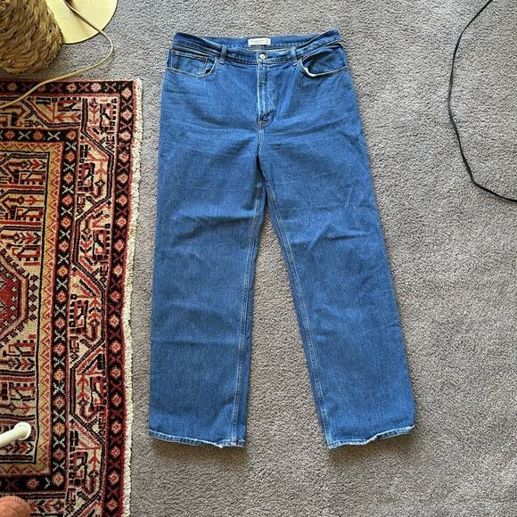 Abercrombie 90s Relaxed High Rise Jeans - Picture 1 of 7